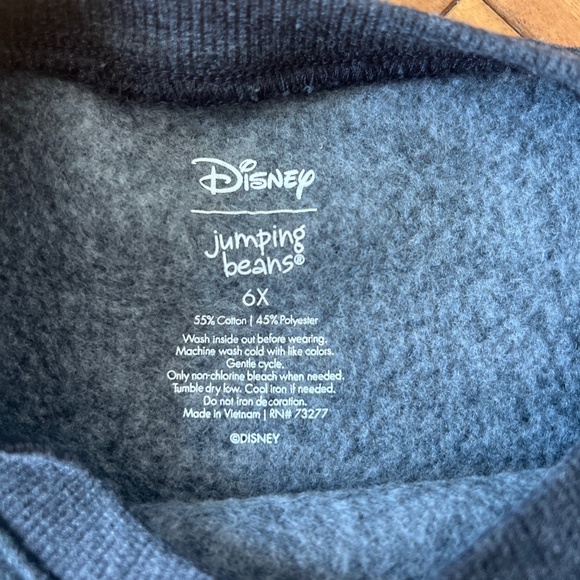 Disney by Jumping Beans Minnie Mouse Holiday Sweatshirt Size 6X, 7 & 8 - Picture 5 of 10